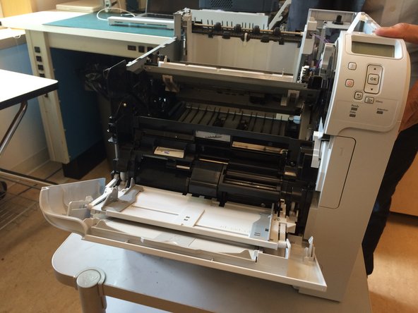 LaserJet P4014DN Printer Swing Plate Fuser Drive (Swing Plate Assembly) Replacement: crwdns2935265:013crwdnd2935265:03crwdnd2935265:03crwdne2935265:0