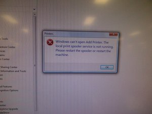 Solved Cant Add Printer Print Spooler Not Running Error Hp Desktop Ifixit