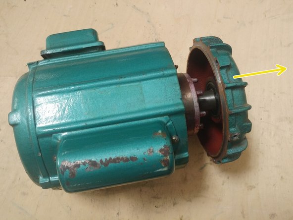 Kinzo 8E116 Motor Bearing Replacement, remove rotor: crwdns2935265:06crwdnd2935265:03crwdnd2935265:03crwdne2935265:0