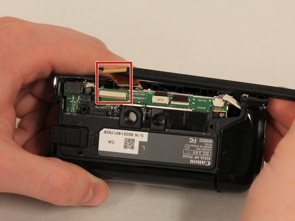 Canon Vixia HF R500 Disassembly: crwdns2935265:07crwdnd2935265:02crwdnd2935265:03crwdne2935265:0