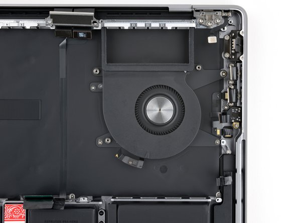 MacBook Pro 14" Late 2023 (M3) Fan Replacement, Unfasten the fan: crwdns2935265:053crwdnd2935265:02crwdnd2935265:02crwdne2935265:0