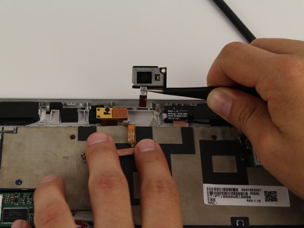 HP Elite x2 G1 1012 Rear Facing Camera Replacement: step 10, image 2 of 2