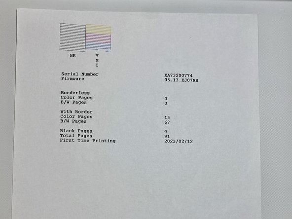 How to Fix an Epson EcoTank ET-2850 Printer That Smudges Ink While Printing: stap 15, afbeelding 1 van 1