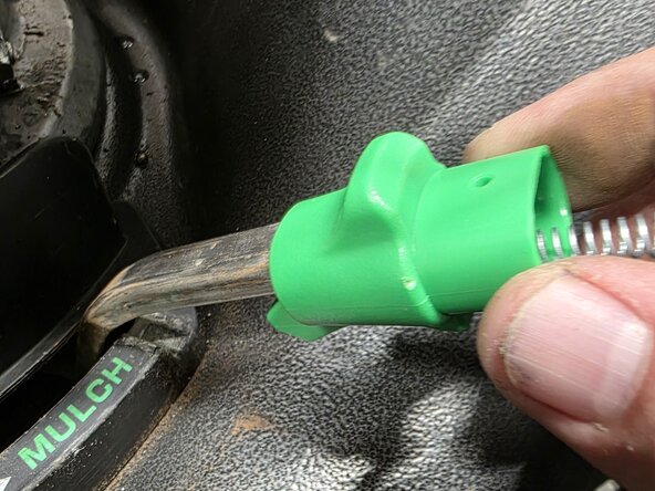 Honda Lawnmower HRN216VKA Mulch/Bag Selector Latch Replacement, Assemble: crwdns2935265:03crwdnd2935265:01crwdnd2935265:03crwdne2935265:0