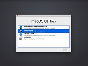 Installing mac os on sale new ssd