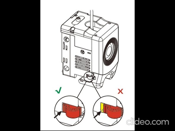 Flashforge Nozzle Unclogging, Putting the nozzle back in: crwdns2935265:05crwdnd2935265:01crwdnd2935265:01crwdne2935265:0