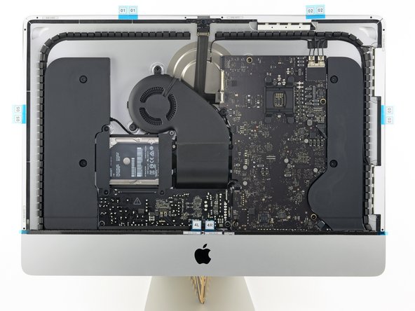 iMac Intel 21.5" Display Adhesive Strips Replacement (Custom Notch): crwdns2935265:016crwdnd2935265:02crwdnd2935265:02crwdne2935265:0