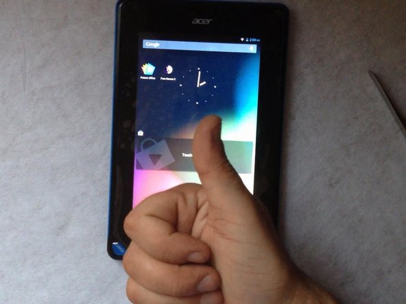 Acer Iconia B1-A71 Touch Screen Glass Replacement