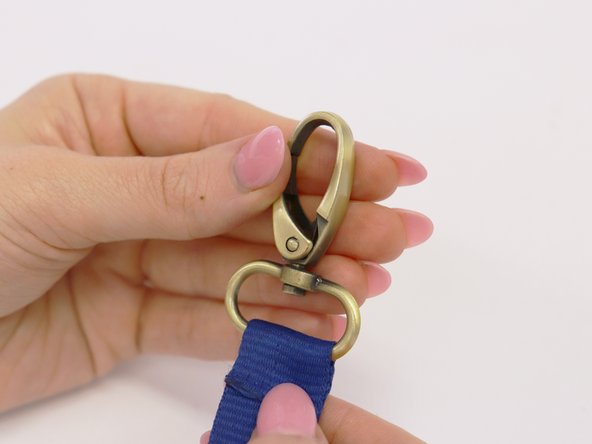 How to Replace a Broken Lanyard Clasp: 7 단계, 이미지 3개 중 3개