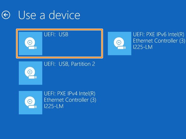How to Install Linux Mint on a Windows PC, Boot from USB drive: шаг 6, изображение 3 из 3