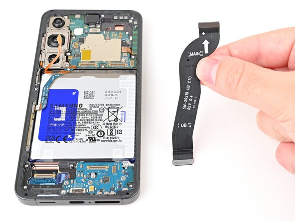 Samsung Galaxy S24 Screen and Battery Assembly Replacement