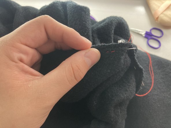 How to Sew a Seam That Has Ripped with a Backstitch: step 3, image 2 of 3