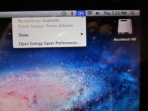 Battery macbook deals not charging