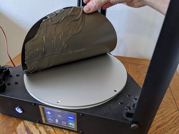 FLSUN QQ Print Surface Replacement, Peel up Old Print Bed: crwdns2935265:03crwdnd2935265:03crwdnd2935265:03crwdne2935265:0