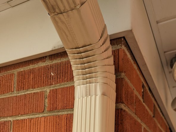 How to Replace a Damaged Gutter Segment: step 5, image 3 of 3