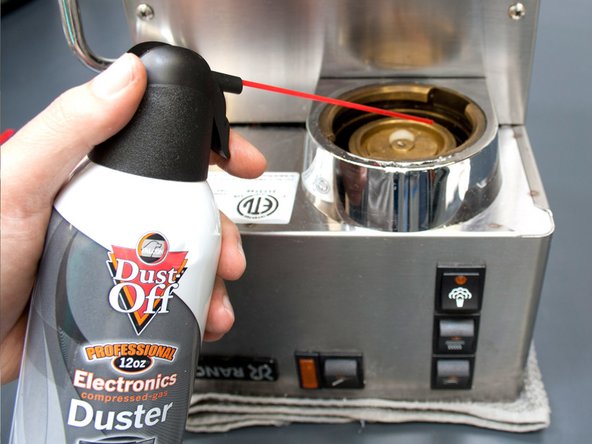 Tune-up A Rancilio Silvia Espresso Machine, Scrape Grouphead of Excess Coffee Debris.: crwdns2935265:09crwdnd2935265:03crwdnd2935265:03crwdne2935265:0