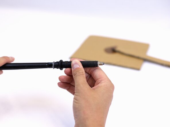 How to Replace the Tip of a Hiking Pole, Insert the tip: crwdns2935265:010crwdnd2935265:03crwdnd2935265:03crwdne2935265:0