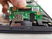 Asus VivoBook E203MA-TBCL432B Headphone Jack and USB Port Replacement