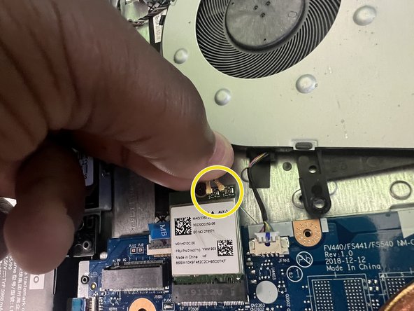 Lenovo IdeaPad S145-14IWL Fan Replacement, Fan: crwdns2935265:03crwdnd2935265:03crwdnd2935265:03crwdne2935265:0