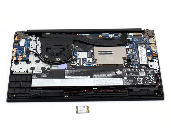 Lenovo ThinkPad E15 Gen 3 Wi-Fi Card Replacement: crwdns2935265:08crwdnd2935265:03crwdnd2935265:03crwdne2935265:0