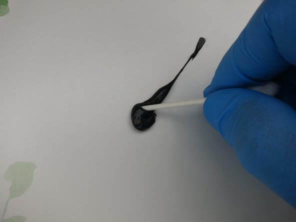 Alternatively you can try removing all of the cotton from the swab, but you certainly do not want any cotton fibers to remain on the swab.