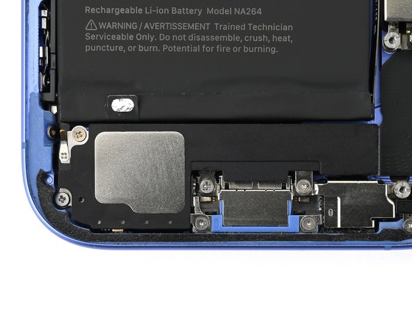 iPhone 16 Microphone Replacement, Install the loudspeaker screws: crwdns2935265:041crwdnd2935265:02crwdnd2935265:02crwdne2935265:0