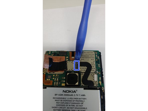 Nokia Lumia 920 Screen Replacement, Connectors: crwdns2935265:04crwdnd2935265:03crwdnd2935265:03crwdne2935265:0