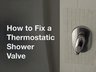 Thermostatic Shower Mixer valve