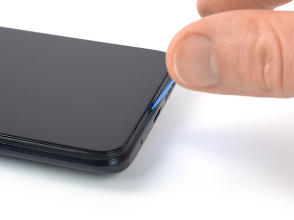 Xiaomi Redmi Note 9T Screen Replacement, Insert an opening pick: crwdns2935265:03crwdnd2935265:02crwdnd2935265:03crwdne2935265:0