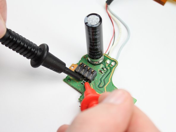 Panasonic Lumix DMC-G7 Flash Capacitor/Fuse Replacement: crwdns2935265:019crwdnd2935265:03crwdnd2935265:03crwdne2935265:0