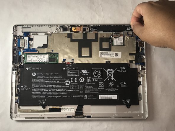 HP Elite x2 G1 1012 Speaker Replacement Guide: Schritt 10, Bild 2 von 2