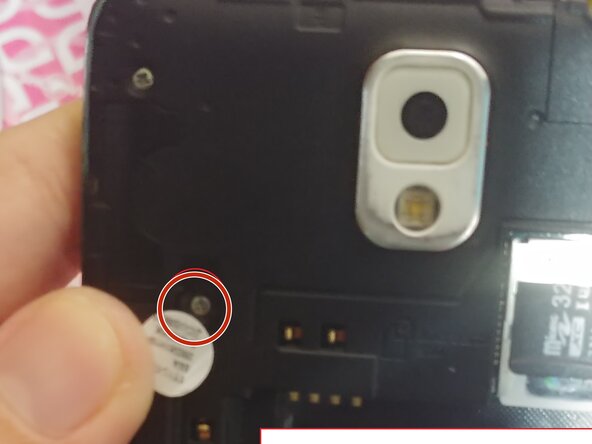 Samsung Galaxy Note 3 Power button + Vibration motor Replacement, Removing the mid-frame: step 3, image 2 of 3