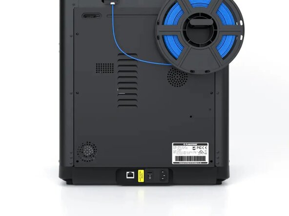 Flashforge Nozzle Unclogging, Turning the printer back on: crwdns2935265:07crwdnd2935265:01crwdnd2935265:01crwdne2935265:0