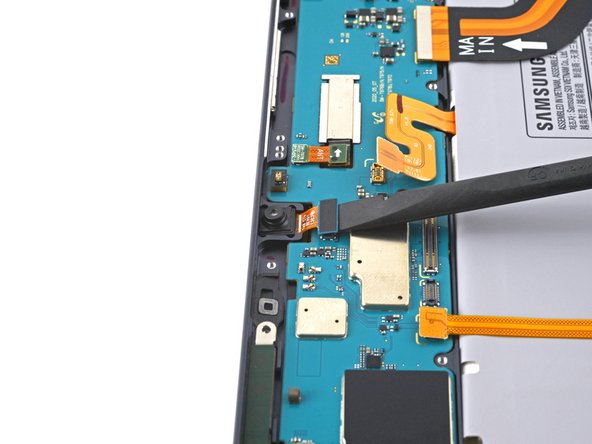 Samsung Galaxy Tab S7 Plus Loudspeaker Assembly Replacement, Remove the front camera: crwdns2935265:026crwdnd2935265:02crwdnd2935265:03crwdne2935265:0