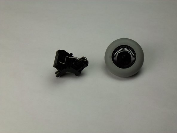 Removing the Logitech MBJ58 Scroll Wheel from its Mount, Wheel Mount: crwdns2935265:06crwdnd2935265:03crwdnd2935265:03crwdne2935265:0