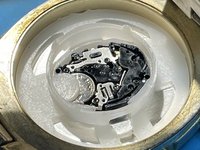 Cc quartz wristwatch Movement battery Replacement