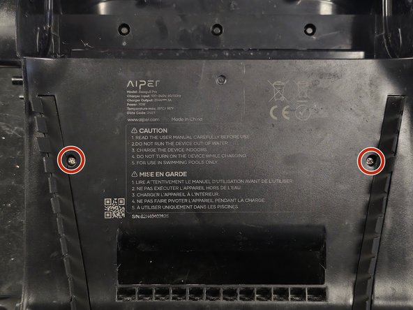 Aiper Seagull Pro: Teardown, Final chassis screws: crwdns2935265:013crwdnd2935265:03crwdnd2935265:03crwdne2935265:0