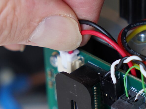 Kaffelogic Nano 7/LINK (A/B/C-N Serial) SSR Replacement, Disconnect gantry cables: step 6, image 1 of 3