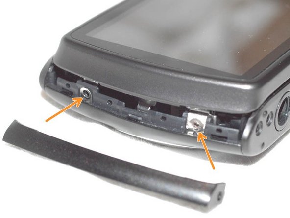 Repairing Casio Exilim EX-Z350 Lens mechanics, Remove clip cover: crwdns2935265:03crwdnd2935265:02crwdnd2935265:02crwdne2935265:0