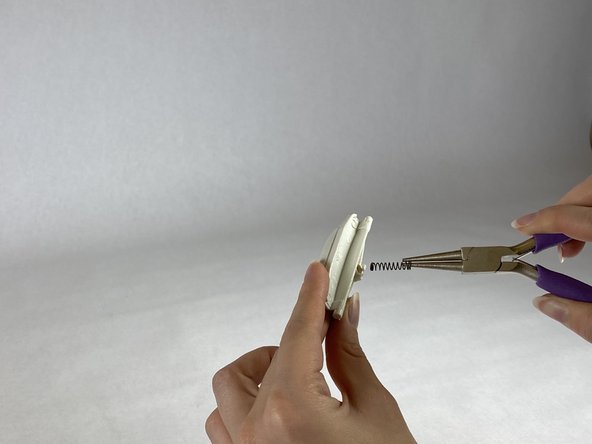 Kitchen Gourmet Waffle Maker Release Latch Spring Replacement: step 7, image 2 of 3