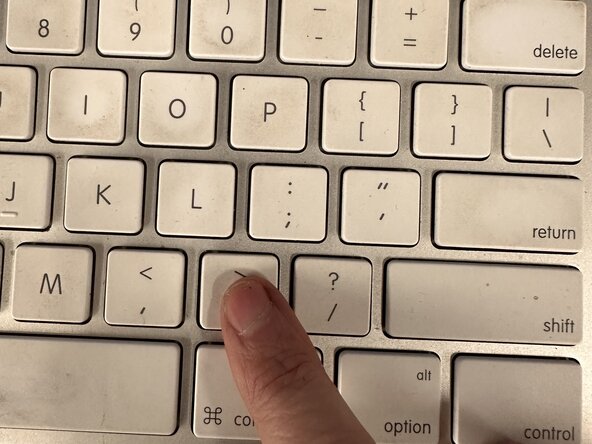 Apple Extended Keyboard A1243 Key Replacement: crwdns2935265:04crwdnd2935265:02crwdnd2935265:02crwdne2935265:0