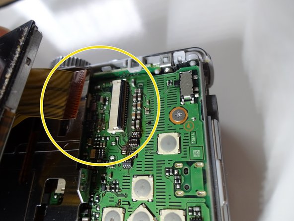 Panasonic Lumix DMC-ZS8 LCD Display Screen Replacement, Removing the LCD: crwdns2935265:04crwdnd2935265:03crwdnd2935265:03crwdne2935265:0