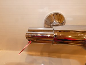 Keramikoberteil und Rückflussverhinderer