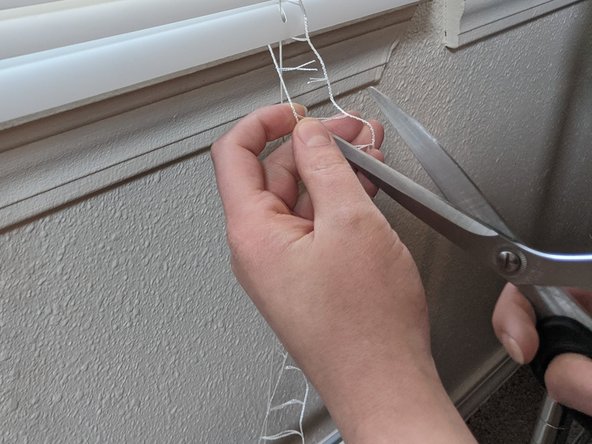 How to Shorten Cordless Blinds to Fit a Window: step 3, image 2 of 3