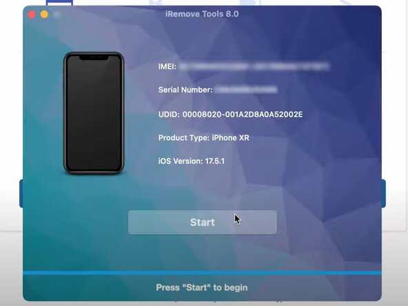 How to Bypass Activation Lock with iRemove Tools, Bypassing the Activation Lock: step 7, image 1 of 1