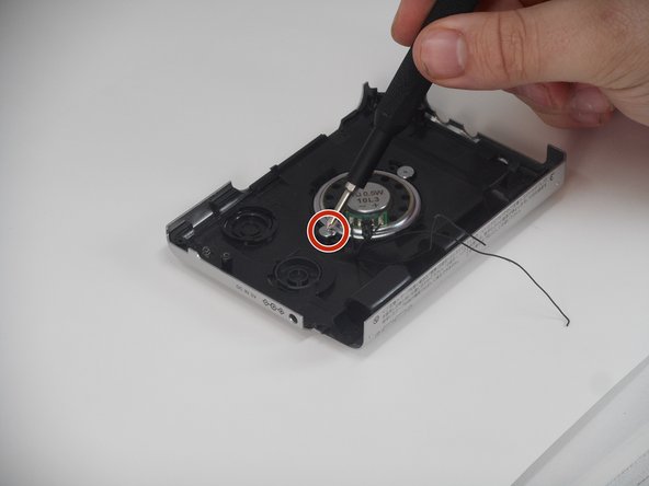 Sony TCM-450 Speaker Replacement: stap 0, afbeelding 2 van 3