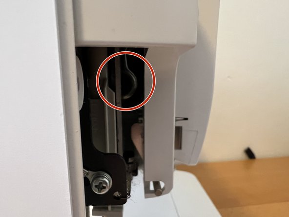 How to Fix a Squeaky Brother SC 9500 Computerized Sewing Machine: step 13, image 1 of 3