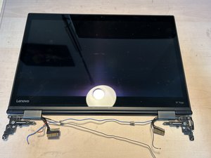 Lenovo ThinkPad X1 Yoga Bildschirm Zerlegung