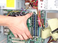 Removing HP Compaq dx2000MT Processor