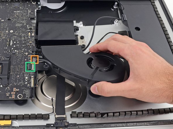 Upgrading iMac Intel 21.5" EMC 2544 RAM Memory, Fan: step 5, image 2 of 2